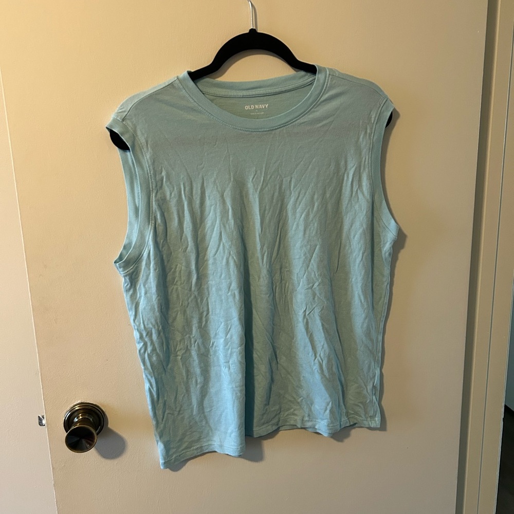 Old Navy Sky Blue Crew Neck Tee